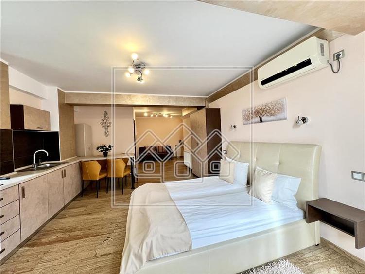 Apartement 2 camere, mobilat si utilat premium - reper Scoala de Inot