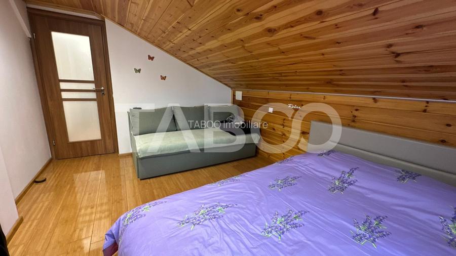 Casa cu acces auto  2 apartamente separate garaj zona Piata Cluj Sibiu - 11