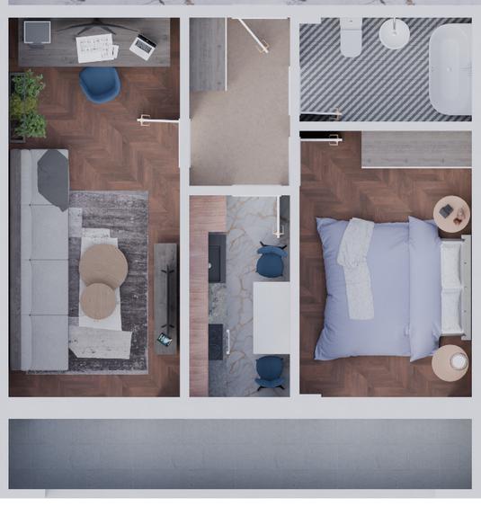 Apartamente noi de vânzare în Lumina – Park 4 Residence | 2 și 3 camere