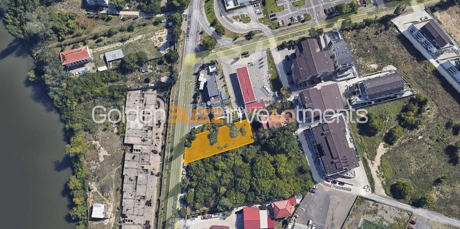 Teren 882 mp | Străulești – Petrom City | Deschidere 22 m - 3