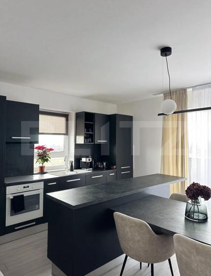Apartament de lux, 2 camere, 60 mp, terase generoase, poziționat Sud-Avantgarden