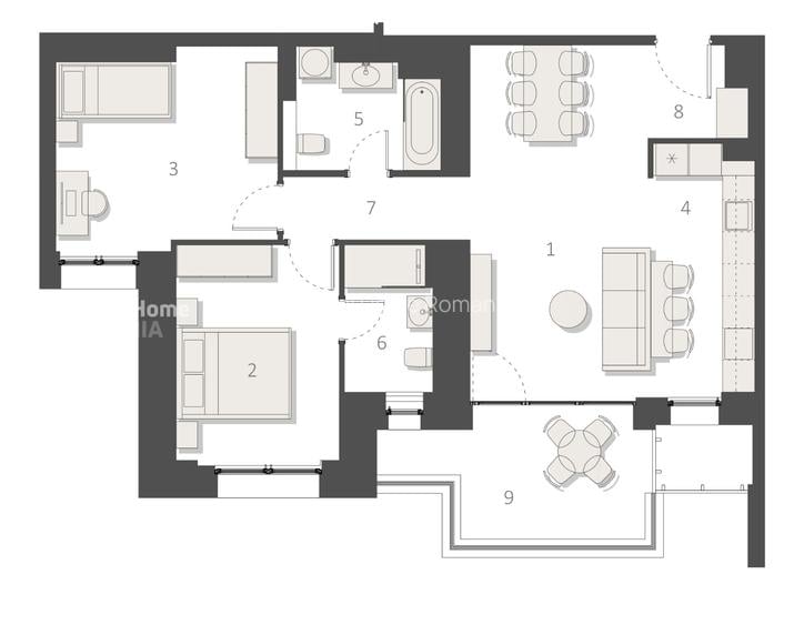 3 Camere | Loc de parcare | Pet Friendly | Afi Home North - Aviatiei - 23