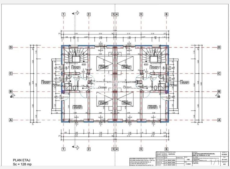 Duplex 4 camere, teren 220 mp,  Selimbar zona Triajului - 1