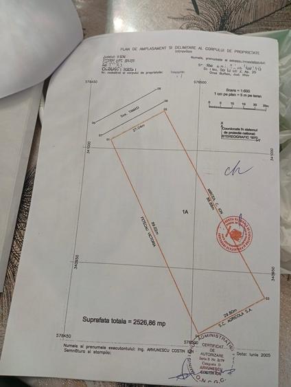 Teren intravilan mixt Buftea – Corbeanca MEGAOCAZIE | 2527 mp | Ideal investiție
