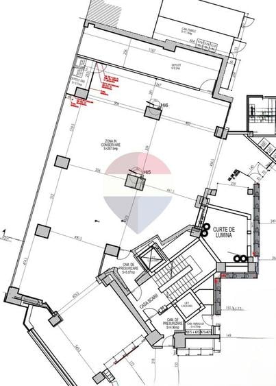 Spațiu comercial de 297 mp utili | Mezanin | Calea Dorobanți