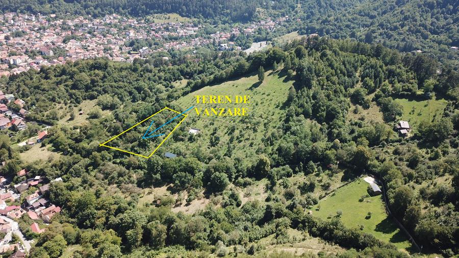 Teren in Scheii Brasovului inconjurat de natura