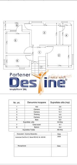 Casa cu etaj, 4 camere 170.000 euro, Comision 0%