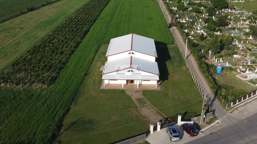 Hala in Paunesti- Vrancea/ la 5 min de E85 si A7 cu punct de preluare Domnesti