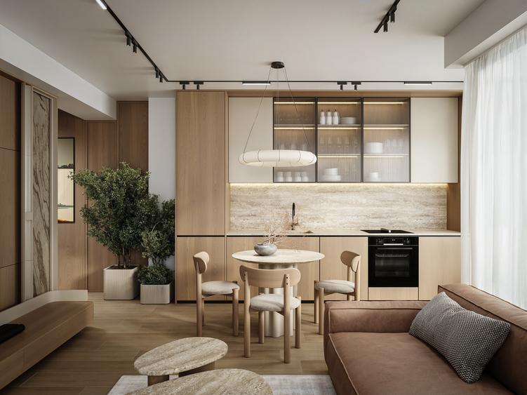 Apartament de 2 camere + birou la 3' de Mega Mall
