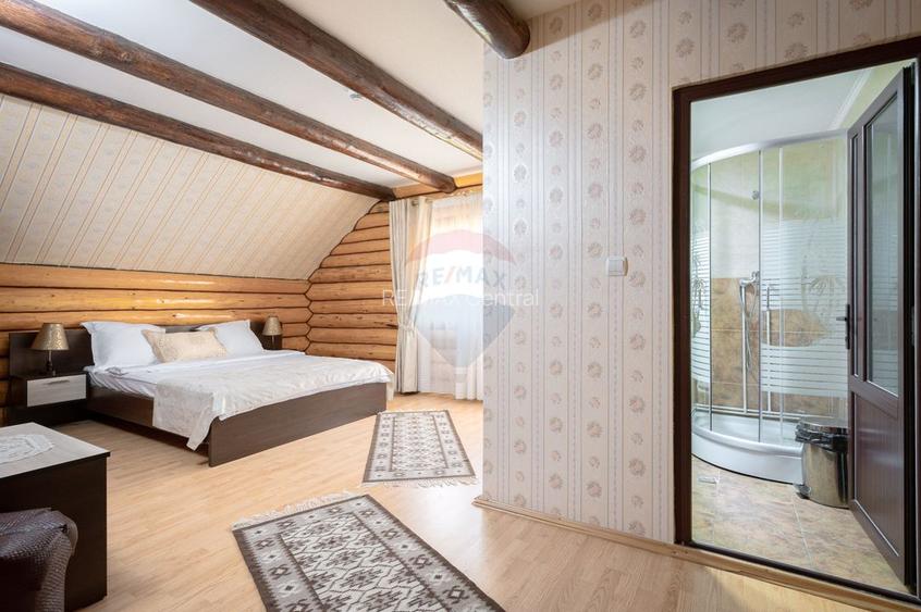 Cabană turistică, 12 camere cu restaurant, bucătărie + sală evenimente - 46