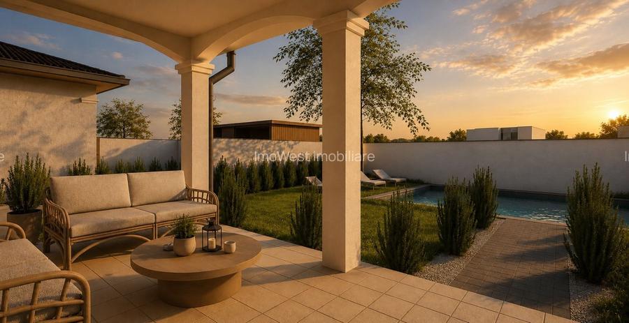 Moșnița Nouă – Drumul Boilor | Case 5 camere | 130 mp | SPA / Piscină