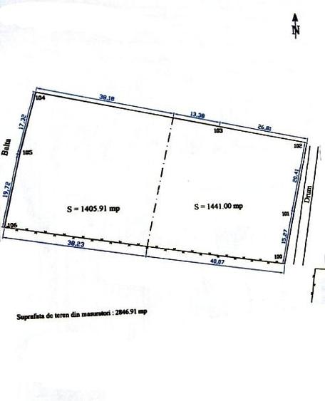 Teren INTRAVILAN cu deschidere la balta - 5
