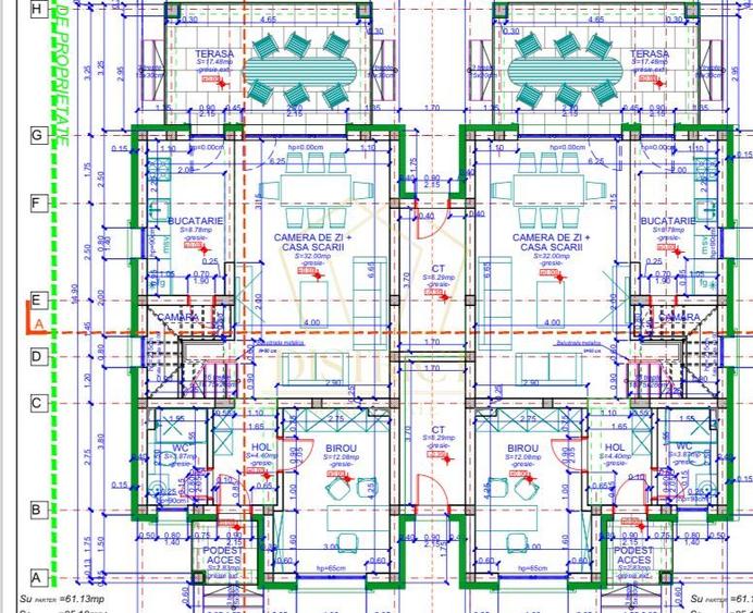 Duplex modern cu 5 camere despartit prin camera tehnica I Mosnita Noua