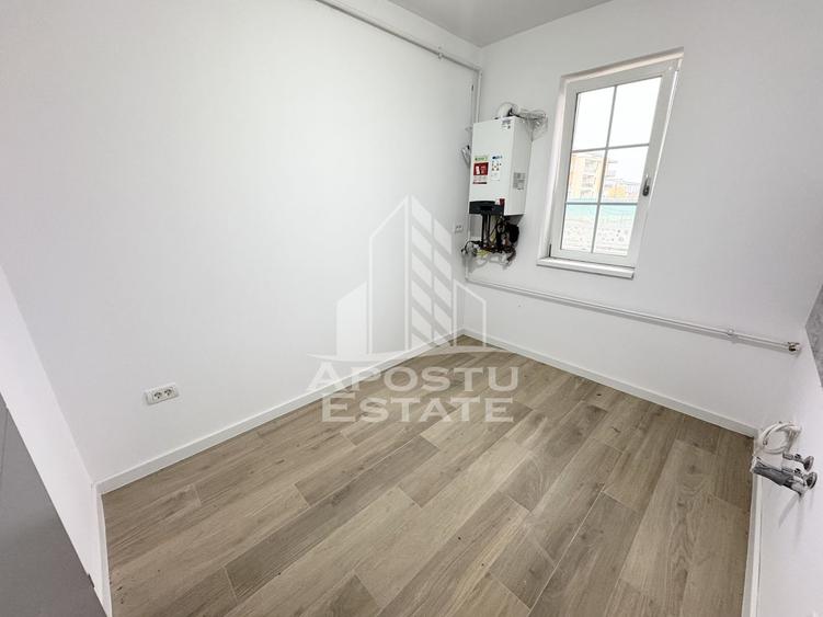 Apartament cu 2 camere decomandat si gradina de 35 mp la asfalt Giroc
