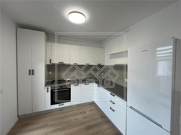 Apartament de inchiriat in Selimbar, 2 dormitoare, 2 bai, ansamblu nou