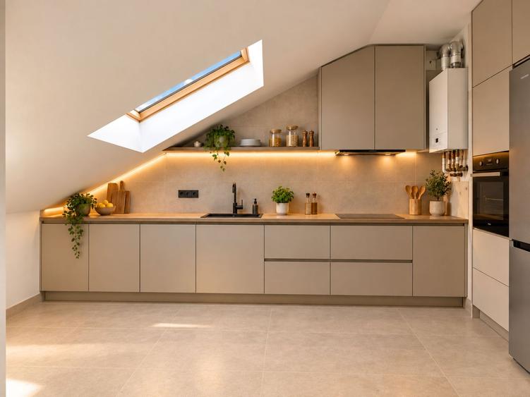 Mansarda | 2 Camere | 1058 €/mp | Bloc nou | Braytim | Comision 0