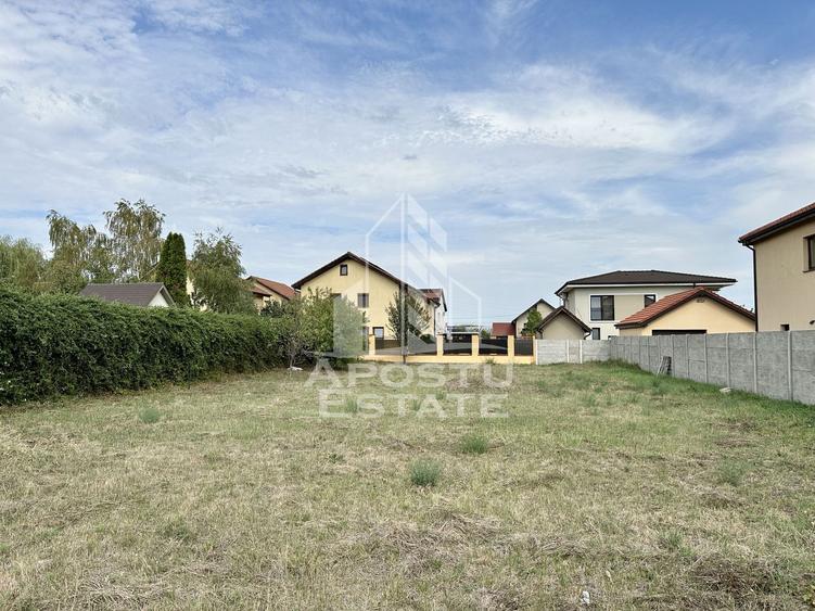 Teren de vanzare, 774 mp in Dumbravita