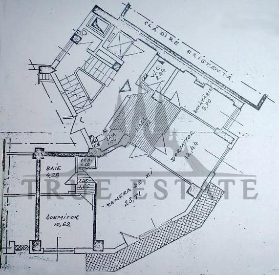 Apartament cu 3 camere si 2 bai in Calea Victoriei