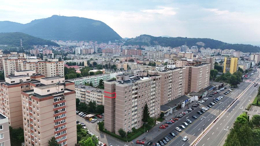2 Camere | Astra | Vedere Tâmpa | Etaj 8 | 99.000 € | Comision 0% - 14