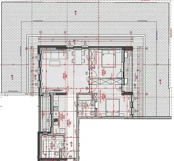 Apartament 3 camere Bloc Boutique | Curte si terasa 148 mp| Finalizat - 9
