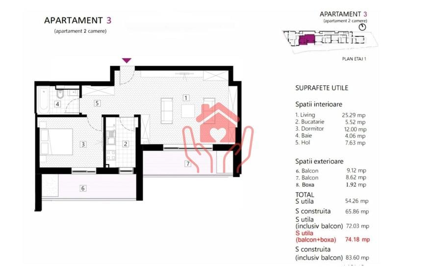 EMINESCU - Apartament boutique | Finisaje personalizate | Parcare