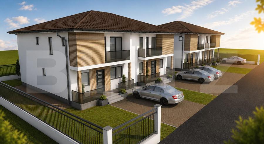 Casa tip duplex cu 4 dormitoare și 250 mp teren, zona Dedeman, Bistrița - 5
