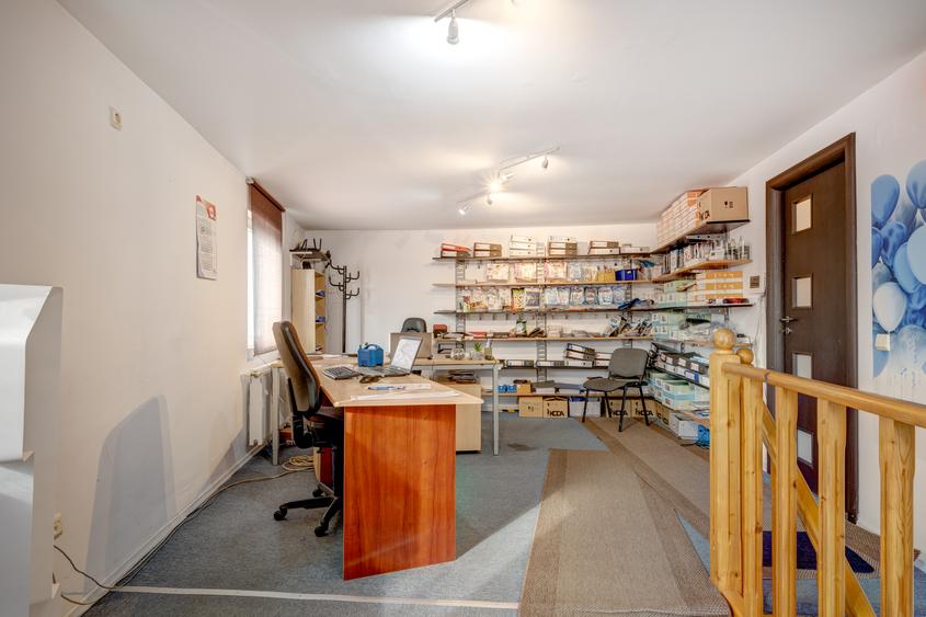 Spațiu comercial stradal 208 mp + casă separată | Bucureștii Noi| Parc Bazilescu