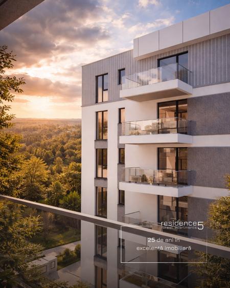 Pentru familii: Apartament finalizat Residence5 lângă școli de top Iancu Nicolae