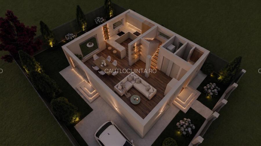 Vila individuala 5 camere de vanzare Otopeni - Odai | Finisaje high | 2026 - 3