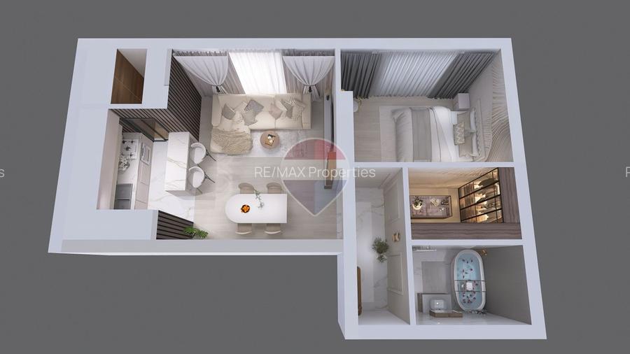 Apartament de vanzare 2 camere | Bragadiru Cartierul Latin Ghencea - 10