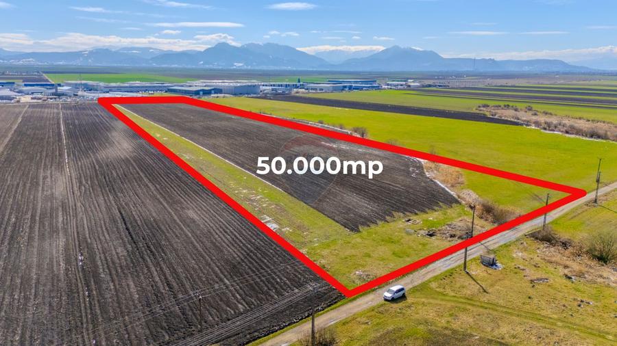 Teren 50.000 mp în Prejmer în spatele parcului industrial