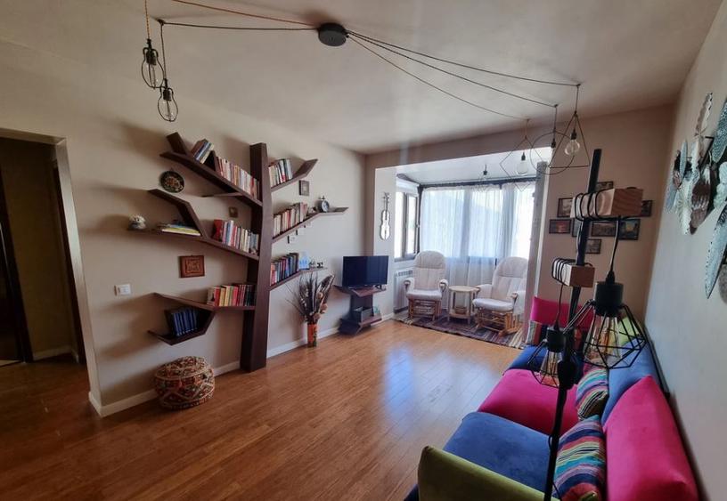 Apartament 3 Camere,Vatra Luminoasa,bl.reabilitat,Amenajat,mobilat,complet