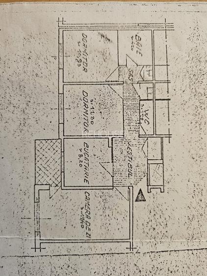 Basarabia Arena Nationala, Spital Judetean IF, 2 bai, dec., luminos, plan secund - 1