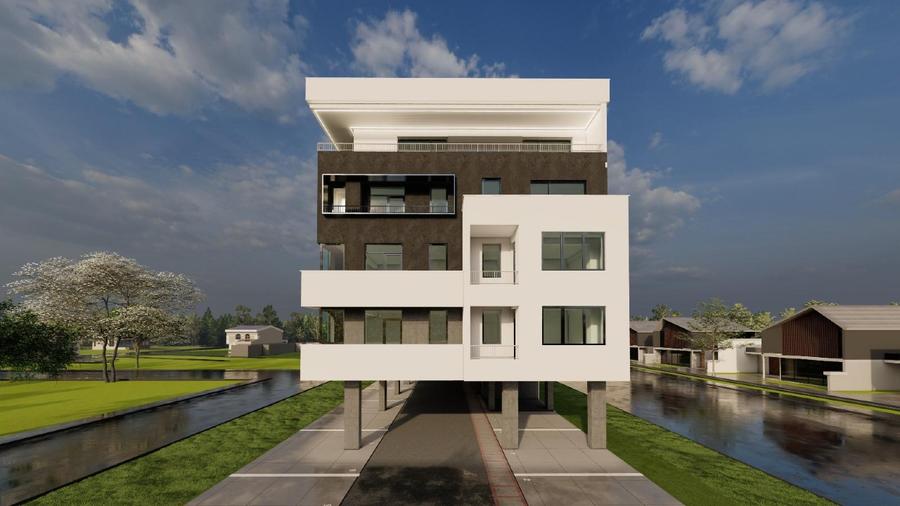 ULTIMILE 2 unitati! de la 1000€/m2 -Apartament 2 camere 72.4 m2 Kamsas