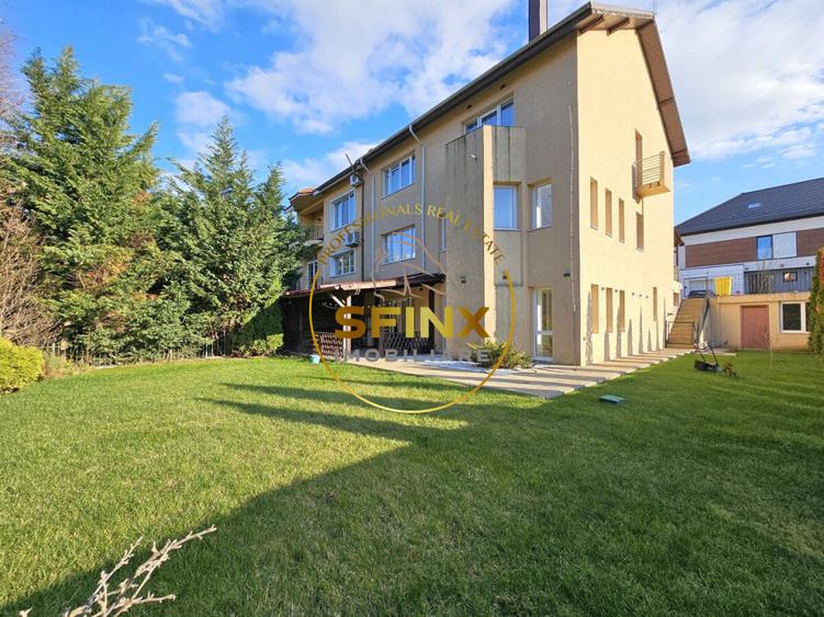 Baneasa Residential Park, 5 bedroom villa with large courtyard, parking, garage
