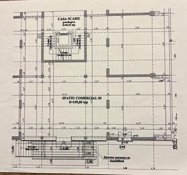 închiriere spațiu comercial Mărăști zona FSEGA, 196 mp