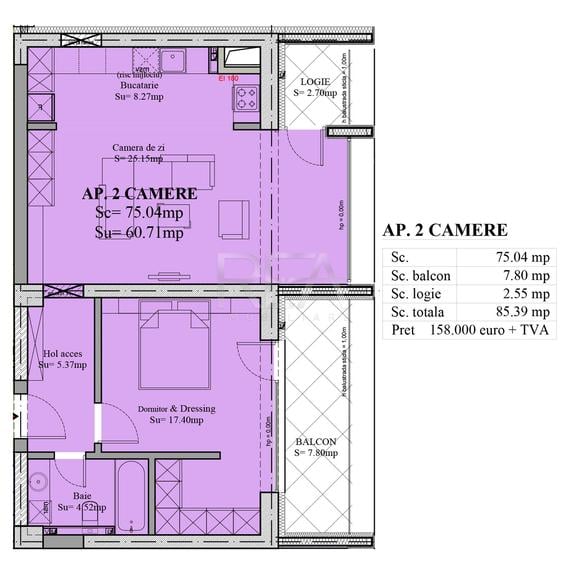 2 camere - Sebastian - Predare in 2027