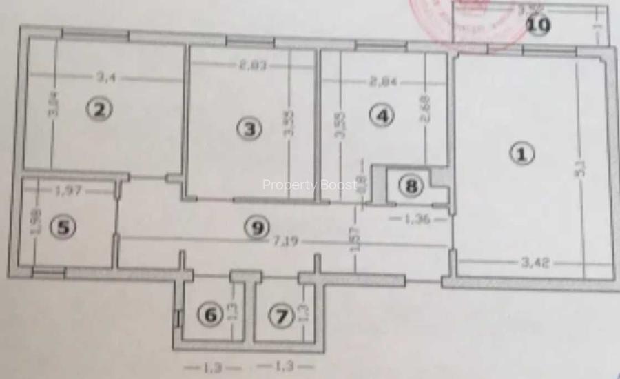 Apartament 3 camere bloc 1979,  Gorjului, Militari - 1