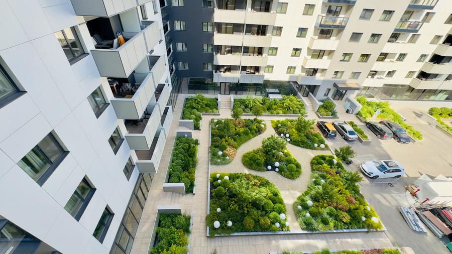 De inchiriat | Studio prima inchiriere | Cortina North Pipera Voluntari