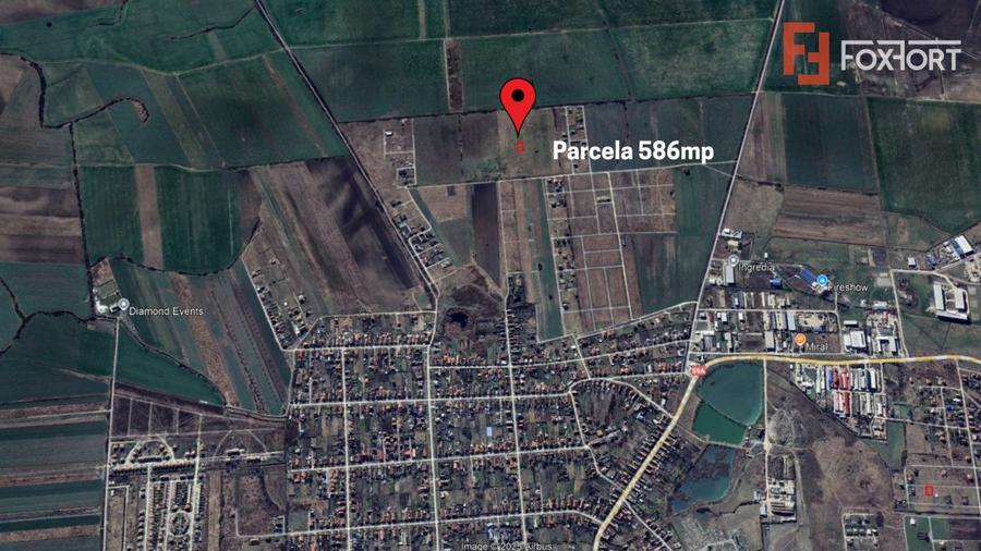 COMISION 0% Teren intravilan Sacalaz, 586 mp - Oportunitate investitie