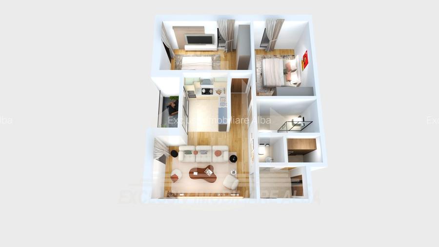 Apartament 3 camere | 62 mp | Etaj 1 | Bloc Nou 2026 | Cetate - 2