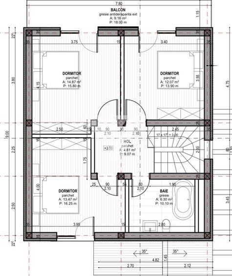 Casa individuala P+M cu teren 441 mp de vanzare in Sura Mica Sibiu