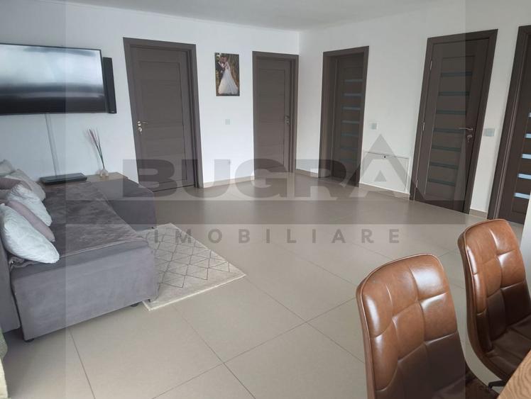 Casa individuala la cheie, 3 camere, 70 mp+425 teren, garaj,Sannicoara