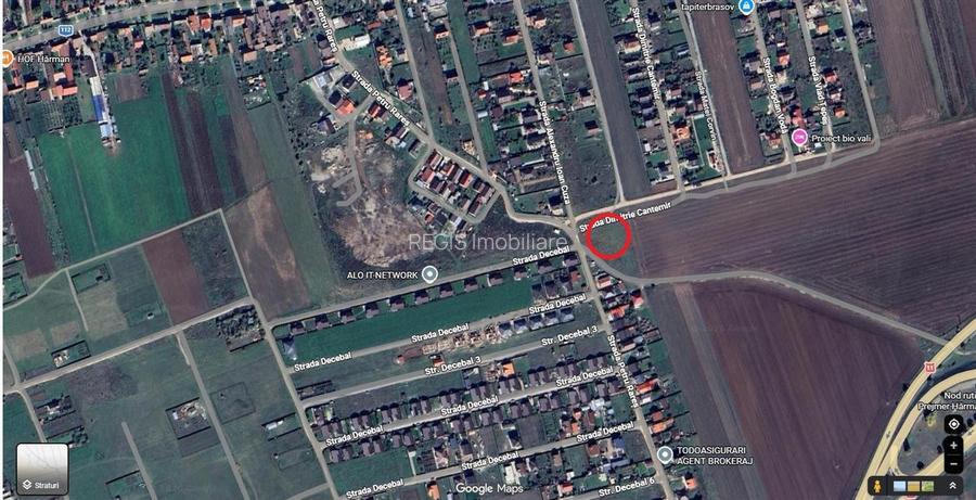 Teren intravilan de vanzare - Harman - 8 parcele - PUZ aprobat - 6