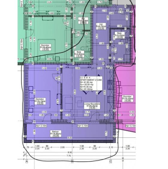 Apartament cu 2 camere în bloc nou, Tomis Nord, in spatele magazinului Dedeman