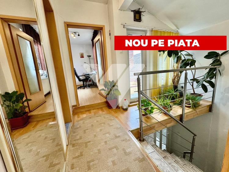 Casa individuala mobilata 6 camere si teren 303 mp - zona Garii Sibiu