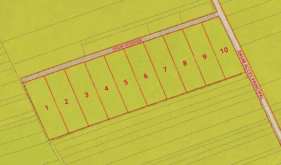 Teren intravilan 38.676 mp | 10 parcele | Zona de Vest