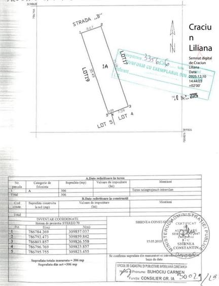 TEREN INTRAVILAN 306 mp – Palazu Mare, Constanta - Ocazie Unica