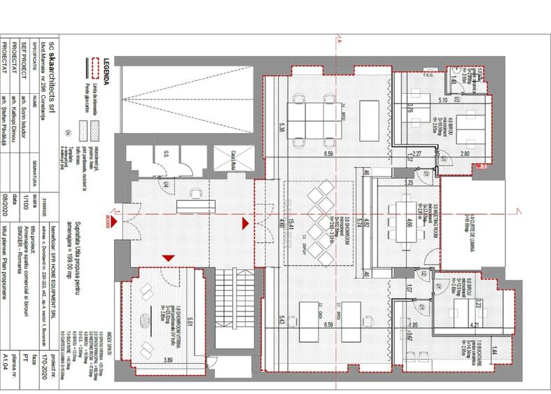 Spatiu comercial de inchiriat in Halelor 7
