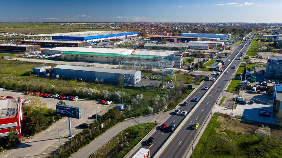 Spațiu Industrial, hala, birouri si teren generos expunere la centura - 2